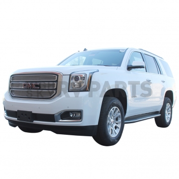 Paramount Automotive Grille Insert - Polished Aluminum 4 Millimeter Horizontal Style - 330182-5