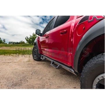 N-Fab Nerf Bar 4 Inch Steel Angular - EXT10-TX-1