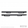 Westin Automotive Nerf Bar 3 Inch Steel Black Powder Coated - 56-13835
