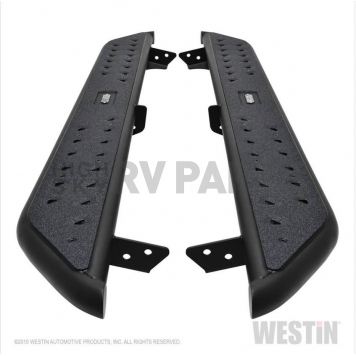 Westin Automotive Nerf Bar 2 Inch Steel Black Textured Electro-Coated - 58-53835-1