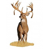 MOSSY OAK Body Graphics - Deer Double Drop Tine Buck Cutout True Color - 22002C