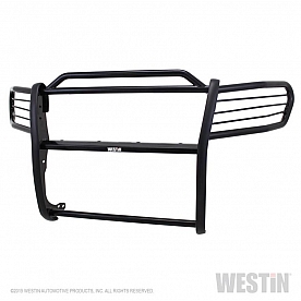Westin Automotive Grille Guard 1-1/2 Inch Black Powder Coated Steel - 40-3885