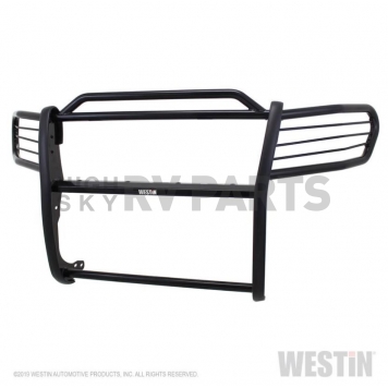 Westin Automotive Grille Guard 1-1/2 Inch Black Powder Coated Steel - 40-3885