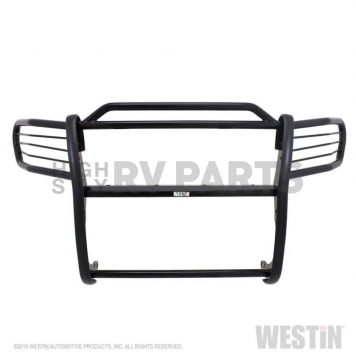 Westin Automotive Grille Guard 1-1/2 Inch Black Powder Coated Steel - 40-3885-2