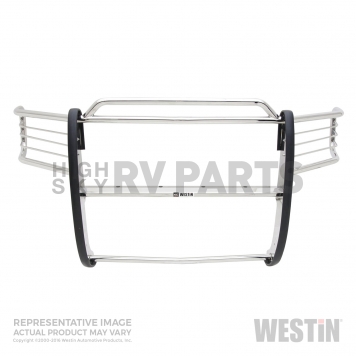Westin Automotive Grille Guard 1-1/2 Inch Polished Steel - 45-3880