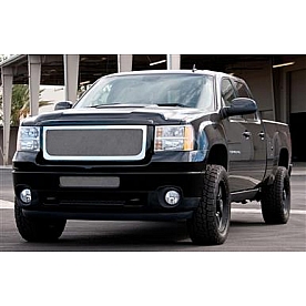 T-Rex Truck Products Grille Insert - Mesh Rectangular Polished Stainless Steel - 54209
