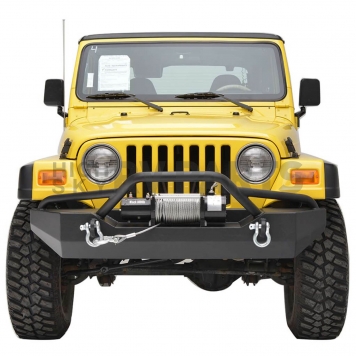 Paramount Automotive Bumper Rock Crawler 1-Piece Design Black - 510016-3