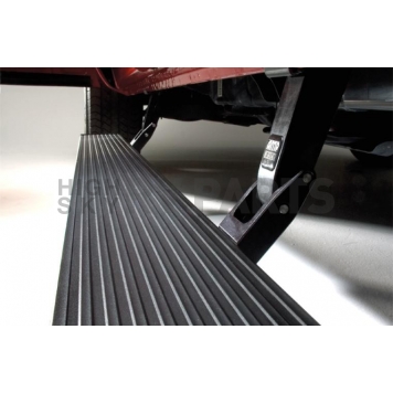 Amp Research Running Board 600 Pound Capacity Aluminum Power Lowering - 76127-01A-B-2