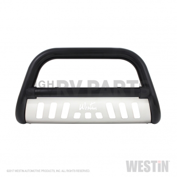 Westin Automotive Bull Bar Tube 2-1/2 Inch Black Powder Coated  Steel - 32-3645-1