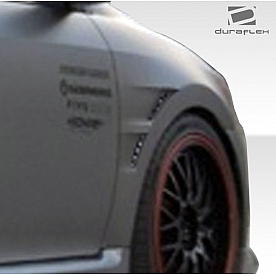 Extreme Dimensions Fender - Fiberglass Black Primered Set Of 2 - 104206