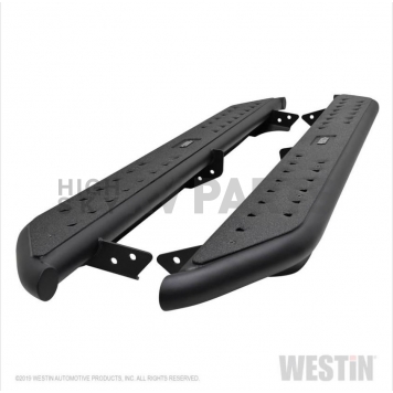 Westin Automotive Nerf Bar 2 Inch Steel Black Textured Electro-Coated - 58-53155-4