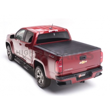BAK Industries Tonneau Cover Hard Roll-Up Black Gloss Aluminum/ Vinyl - 39126