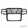 Westin Automotive Grille Guard 2 Inch Black Powder Coated Steel - 57-3805