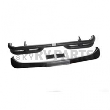 Rugged Ridge Tube Bumper 1-Piece Design Steel Black - 1157110
