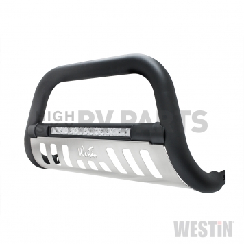 Westin Automotive Bull Bar Tube 3 Inch Black Textured Powder Coated  Steel - 32-2455L