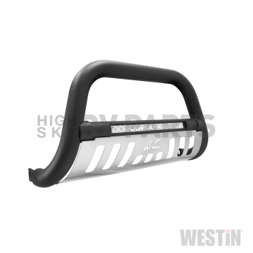 Westin Automotive Bull Bar Tube 3 Inch Black Textured Powder Coated  Steel - 32-2455L-1