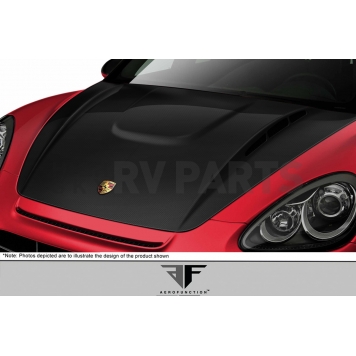 Extreme Dimensions Hood - Gloss Carbon Fiber Black - 112696-1