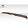 Extreme Dimensions Spoiler - Wing Matte Fiberglass Black - 109691