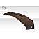Extreme Dimensions Spoiler - Wing Matte Fiberglass Black - 109691