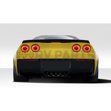 Extreme Dimensions Spoiler - Wing Matte Fiberglass Black - 109691-3