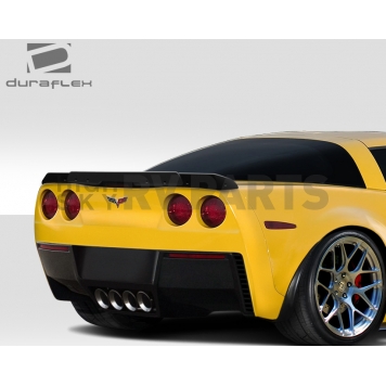 Extreme Dimensions Spoiler - Wing Matte Fiberglass Black - 109691-4