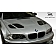 Extreme Dimensions Hood - Primered Fiberglass Black - 107179