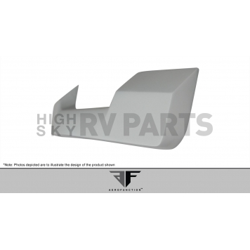 Extreme Dimensions Spoiler - Custom Matte Fiberglass Gray - 107578-3