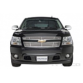 Putco Grille Insert - Polished Aluminum Rectangular - 91158