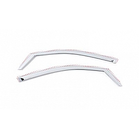 Putco Rainguard - Chrome Plated Plastic Set Of 2 - 480036
