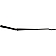 Help! By Dorman WindShield Wiper Arm 28-1/2 Inch Black Single - 42567