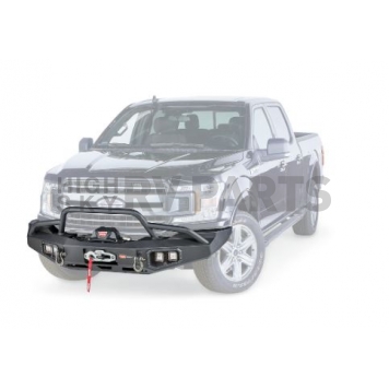 Warn Bumper Ascent 1-Piece Design Steel Black - 100916-1