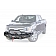 Warn Bumper Ascent 1-Piece Design Steel Black - 100916
