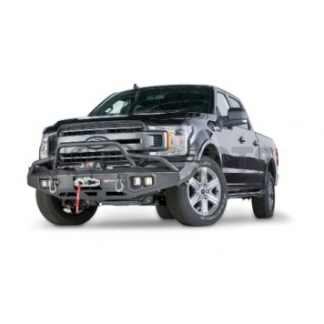 Warn Bumper Ascent 1-Piece Design Steel Black - 100916-2