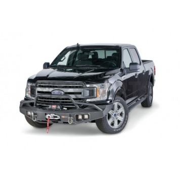 Warn Bumper Ascent 1-Piece Design Steel Black - 100916-3