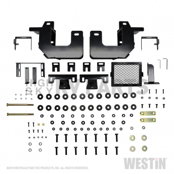 Westin Bumper HDX Bandit 1-Piece Design Steel Black - 58-31105-4