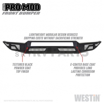 Westin Bumper Modular Pro-Mod Steel Black - 58-41175-2