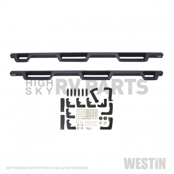 Westin Automotive Nerf Bar - Truck Wheel To Wheel Steel Square 3 Inch - 56-534025-3