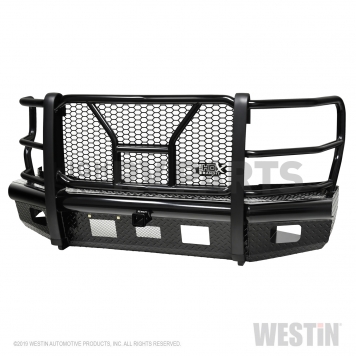 Westin Bumper HDX Bandit 1-Piece Design Steel Black - 58-31125