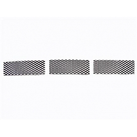 Street Scene Bumper Grille Insert Mesh Satin Silver Aluminum - 95077696