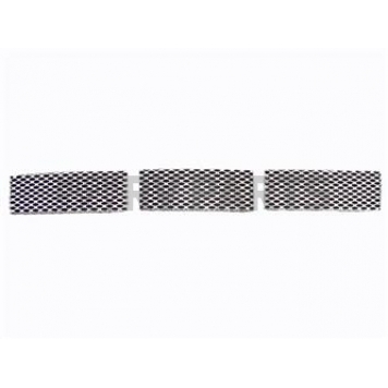 Street Scene Bumper Grille Insert Mesh Satin Silver Aluminum - 95077696