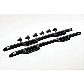 N-Fab Nerf Bar 4 Inch Steel Angular - EXF19CC-TX