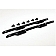 N-Fab Nerf Bar 4 Inch Steel Angular - EXF19CC-TX