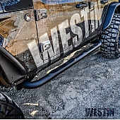 Westin Automotive Nerf Bar 3 Inch Steel Black Powder Coated - 23-4155