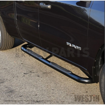 Westin Automotive Nerf Bar 3 Inch Steel Black Powder Coated - 23-4155-4