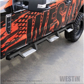Westin Automotive Nerf Bar 3 Inch Steel Black Powder Coated - 56-14155-2