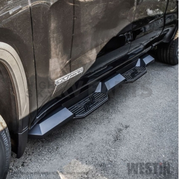 Westin Automotive Nerf Bar 3 Inch Steel Black Powder Coated - 56-24155-2
