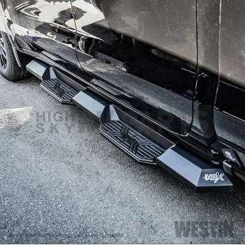 Westin Automotive Nerf Bar 3 Inch Steel Black Powder Coated - 56-24155-4