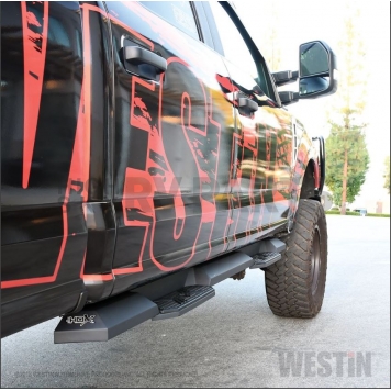 Westin Automotive Nerf Bar 3 Inch Steel Black Powder Coated - 56-24155-6