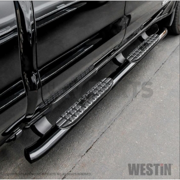 Westin Automotive Nerf Bar 4 Inch Steel Black Powder Coated - 21-24155-1
