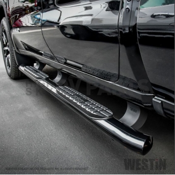Westin Automotive Nerf Bar 4 Inch Steel Black Powder Coated - 21-24155-2